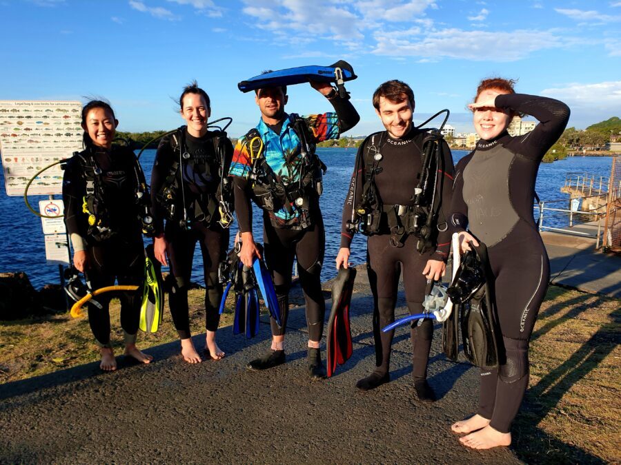 brisbane scuba diving tour